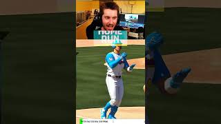 AARON JUDGE HITS THE FURTHEST HOME RUN IN MLB THE SHOW 25 #mlbtheshow25 #ytshorts