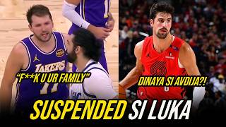 Game Winner sa Lakers, pero SUSPENDED si Luka sa next game | Parang DINAYA si Deni Avdija
