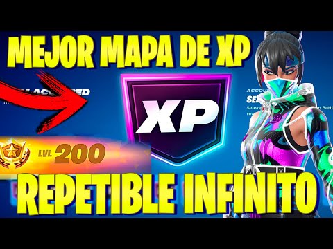 MEJOR! MAPA DE XP HIPER ROTO +9 NIVELES EN FORTNITE - COMO SUBIR RAPIDO AL NIVEL 200 FORTNITE BUG XP