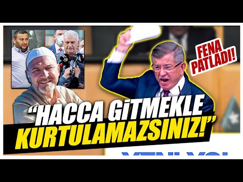 Davutoğlu'nu hiç böyle görmediniz! Adeta sinir krizi geçirdi! AKP'li o isimler hakkında şok sözler!