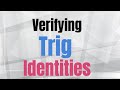 Trigonometric Identities and Simplifications