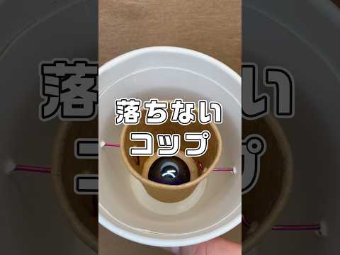 即興工作 No.22「落ちないコップ」