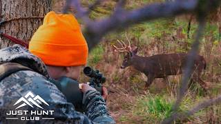 NY Deer Hunting with Mossberg Patriot 6.5 PRC | Big Buck Down on My New Farm