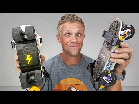 The Worlds First Electric Roller Skates! (AirTrick Roller Skates.)