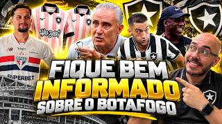🚨INFORMAÇÕES SOBRE O BOTAFOGO: CORINTHIANS EMPATA |  INÍCIO DE ZIEYCH | ARTUR QUER SEGUIR NO SPFC |