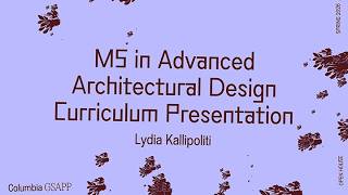 Spring 2026 Open House: MSAAD Curriculum Overview