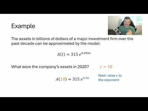 Exponential Modeling with e