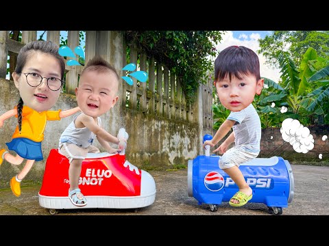 Changcady review xe bải, xe chòi chân cho các em
