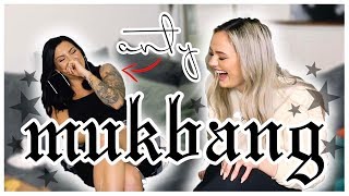 MUKBANG MED ANTY (SVENSK VIDEO) | sascha