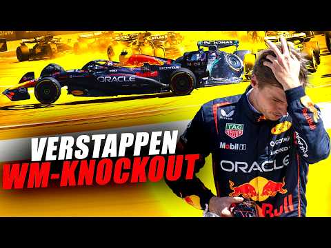Crash mit Kimi Antonelli - WM-Knockout für Max Verstappen!