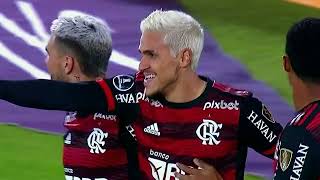 gol de pedro  talleres 2-2 flamengo