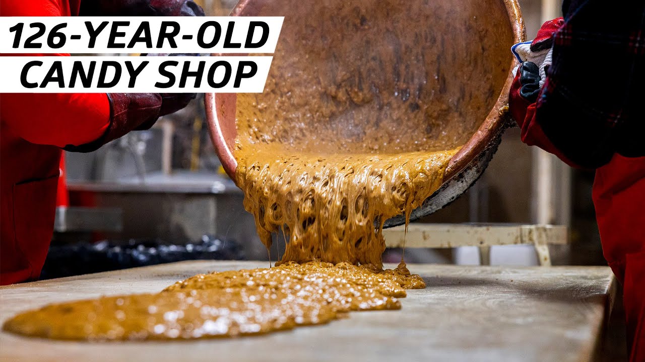 How One Of The Countries Oldest Candy Shops Makes Candy Canes By Hand Every Year - First Person