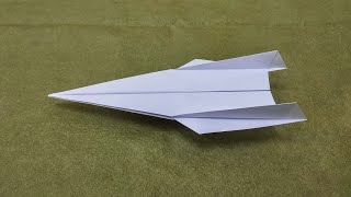 How To Make an Origami Jet Fighter that flies far