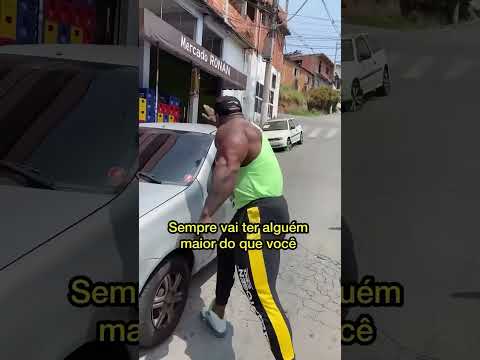 SEMPRE VAI TER ALGUÉM MAIOR QUE VOCÊ NÃO IMPORTA O LUGAR #shortsbrasil  #fitnessviral #shortsfitness