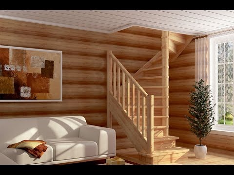 Деревянная лестница на заказ