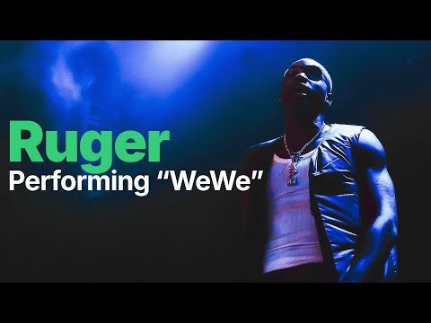 Ruger performs "WeWe" live in Melbourne 2024