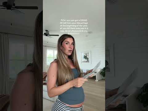 $3000 for my miscarriage a few months ago🥴