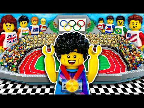 I built a MASSIVE LEGO Olympics STADIUM...