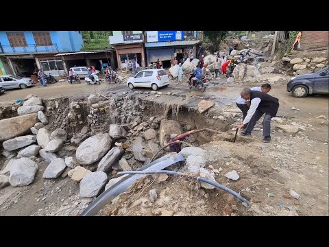 Cloudburst in Kutti village Karsog near Shimla || Himachal Pradesh, India