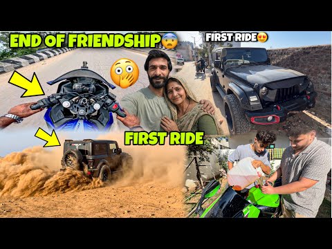 Reply to Sam😡 End of Friendship | Thar First Ride after Accident🥹 Petrol shortage due to War💔