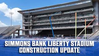 Simmons Bank Liberty Stadium Drone Footage
