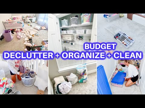 NEW! DECLUTTER + ORGANIZE + CLEAN WITH ME | CLEANING MOTIVATION | HOME ORGANIZATION | DOLLAR TREE