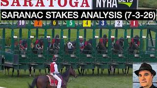 Saranac Stakes 2026 Picks - Saratoga Race Course - Friday, July 3, 2026