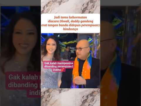 bunda maia dan dady irwan jadi tamu kehormatan di acara diwali #shorts #trending#selebriti #artis