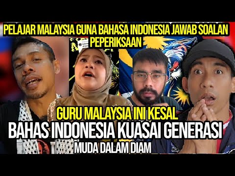 Realiti Atau Gurauan? Cikgu Malaysia Kecewa-Murid Guna Bahasa Indonesia Dalam Ujian!!🇲🇾 REACTION