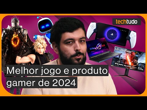 Qual é o melhor jogo de 2024? E o produto gamer? Confira!