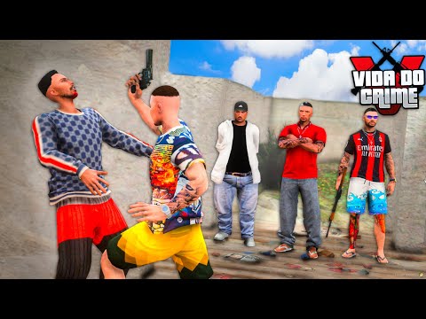 GTA V - VIDA DO CRIME | ROUBAR NA QUEBRADA NAO TEM PERDÃO! - #12