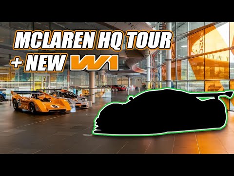 McLaren HQ Factory Tour + The ALL NEW W1 Hypercar