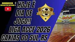 ROMA X JDM | Transmissão ao vivo | Liga ACCF | Aqui o futsal corre nas veias - 16/8