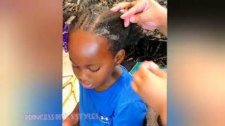 Braided Hairstyle for Little Boys | Protective Style