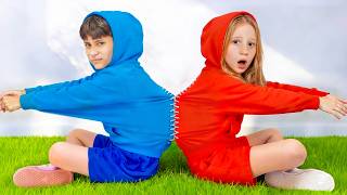 Nastya teaches kids the importance of friendliness
