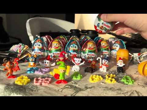 Christmas kinder surprise chocolate eggs 2024 part 2