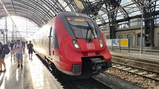 DB Regio AG Südost ( RE 50 ) Leipzig Hbf - Dresden Hbf ( Sasko / Saxony).