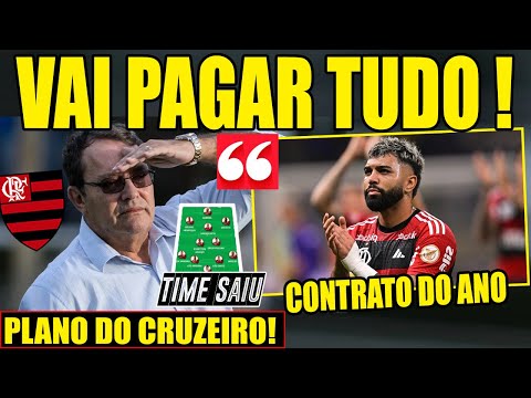 GABIGOL E CRUZEIRO! SAIU A VERDADE | ESTRATÉGIA DO FLA X GALO | ULTIMAS NOTICIAS DO FLAMENGO HOJE