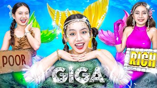 Nàng Tiên Cá Nghèo Vs Giàu Vs Siêu Giàu Ở Hồ Bơi! Nàng Tiên Cá Nào Đỉnh Nhất?