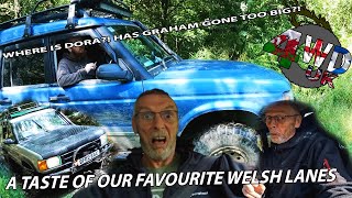 CHECKING OUT NORTH WALES LANES | Can we get over the bridge? | WHERE'S DORA? | D2 offroad | 4WDUK