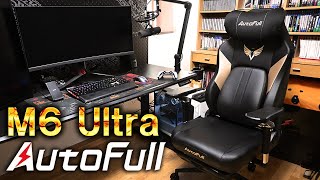 ゲーム実況者がマッサージ機能付きの凄いゲーミングチェアを紹介【AutoFull(オートフル) M6 Ultra ゲーミングチェア】＃PR