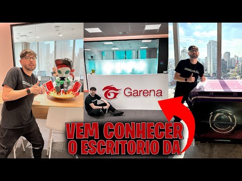 CONHEÇA O ESCRITÓRIO DA GARENA NO BRASIL 🇧🇷