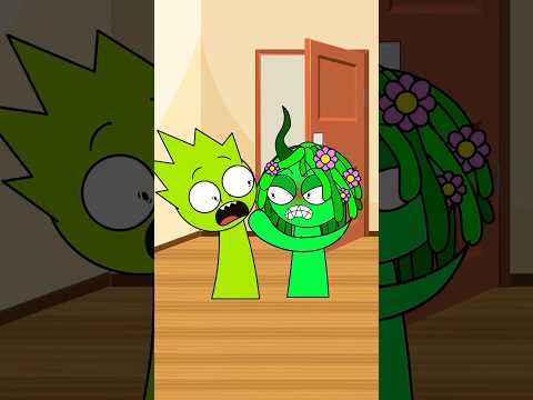 OWAKCX comes home late, Vineria tries to ambush but ends up hurting herself || Incredibox Sprunki