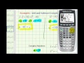 Operations with Complex Numbers