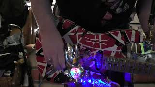 Saturday night jam on my EVH Frankenstrat as loud as I can through my 2 Marshalls! Part 2
