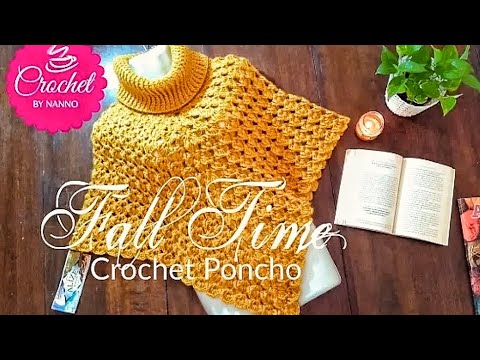 Crochet Classic Fall Poncho