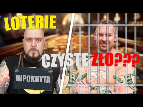 ŁYSY HIPOKRYTA! GADA na LOTERIE a SAM JE ROBI!!! FUJ! Szambo Polskiego Internetu!