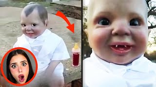 they FOUND a CURSED DOLL in a CEMETERY!! *its eyes follow you*