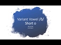 Vowel Sounds Identification