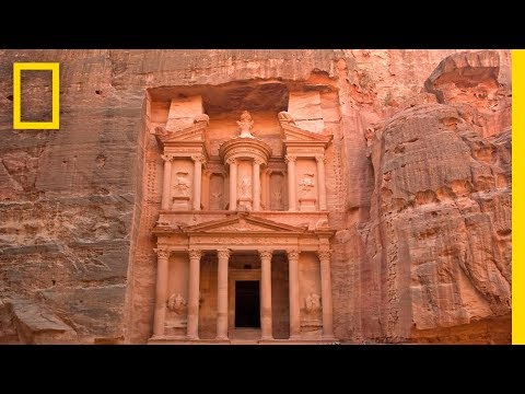 YouTube video thumbnail: Stunning Stone Monuments of Petra